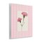 Stupell Industries Pink Stripe Carnation Wall Plaque, design by Lisa Wehmeyer